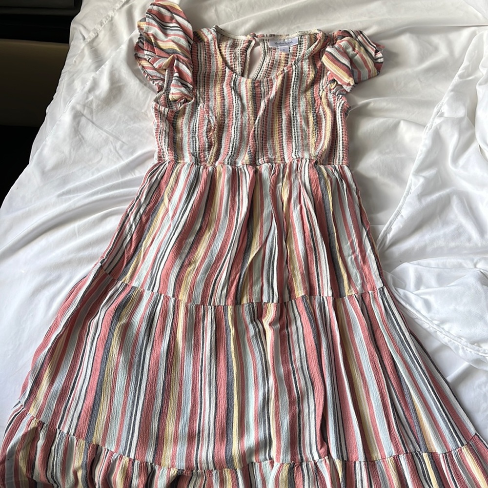 Motherhood maternity midi dress size medium